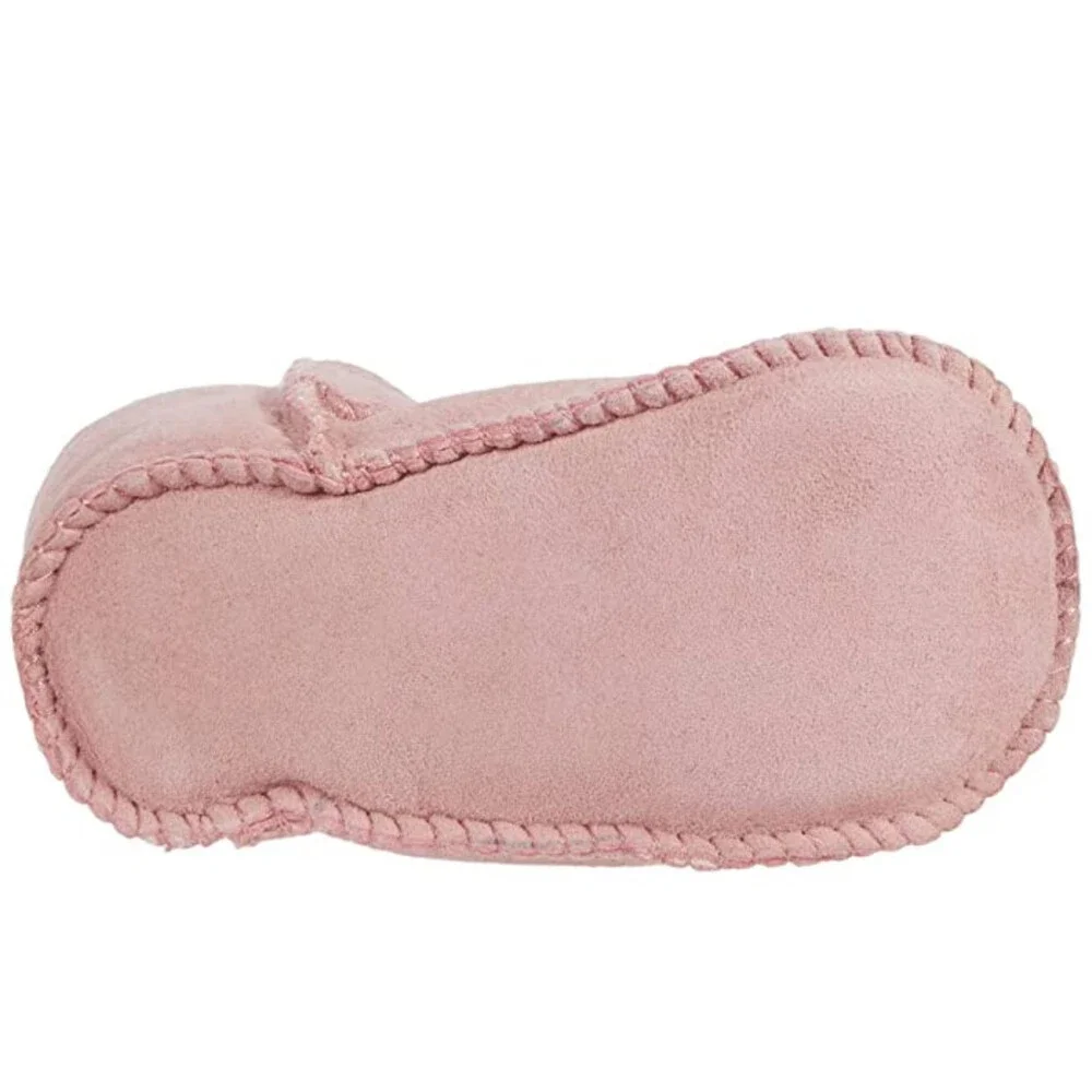 EMU Australia Boots Toddler 0-6 Months Pink Shearling Lined Snow Bootie NLW375